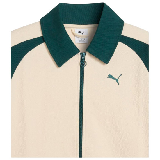 Puma Ανδρική ζακέτα T7 Relaxed Wing Collar Jacquard Track Jacket